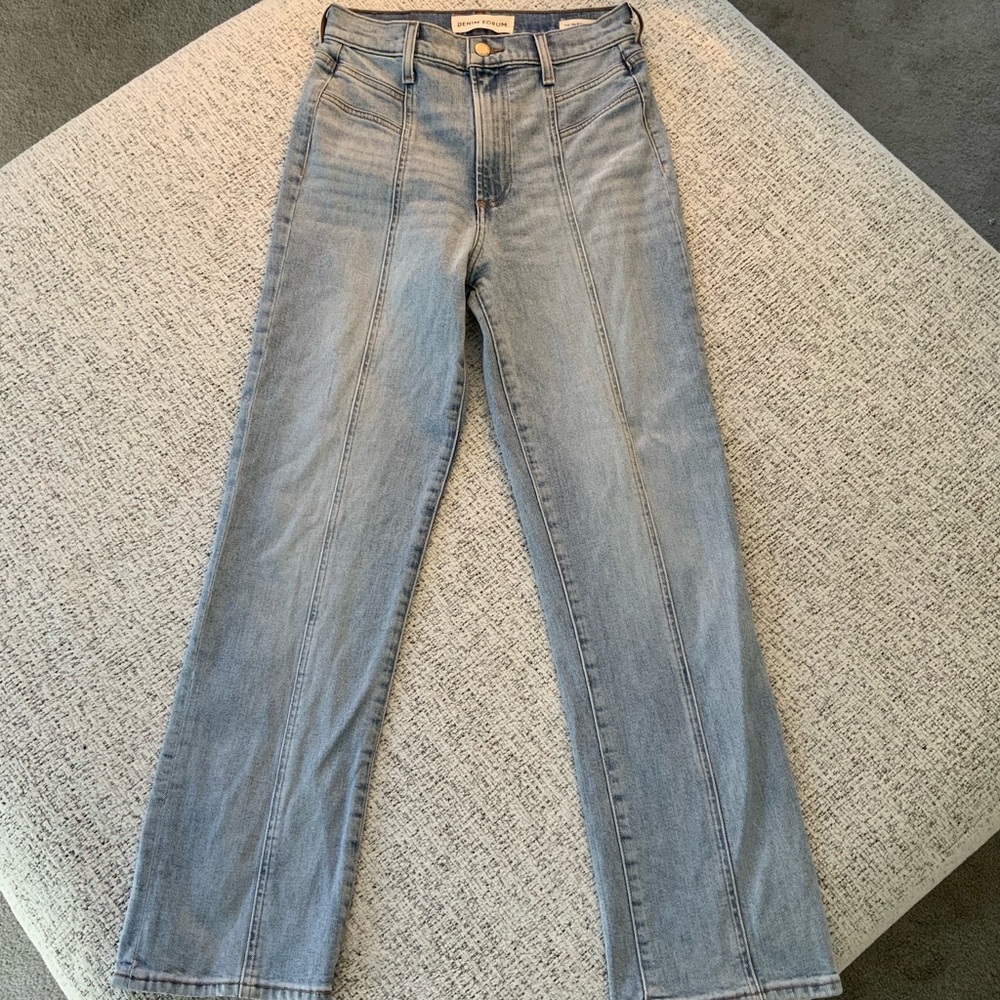 Denim Forum 70s retro cheeky straight jeans